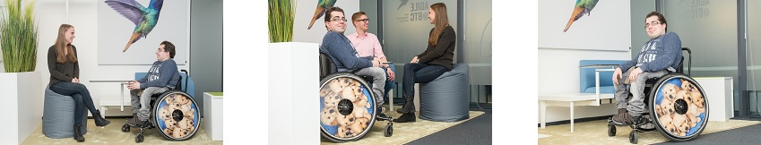Pascal Gdakowska, Auszubildender Fachinformatiker bei der BTC IT Services GmbH Pascal Gdakowska, Auszubildender Fachinformatiker bei der BTC IT Services GmbH