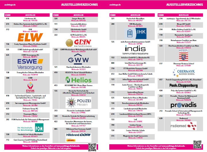 Schulflyer Wiesbaden 2025 | Stand: 14.02.2025