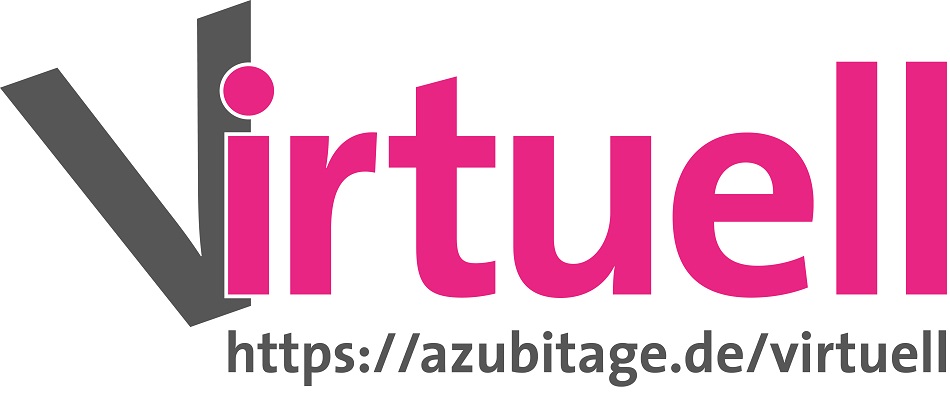 Verlinkung auf: https://www. azubitage.de/virtuell